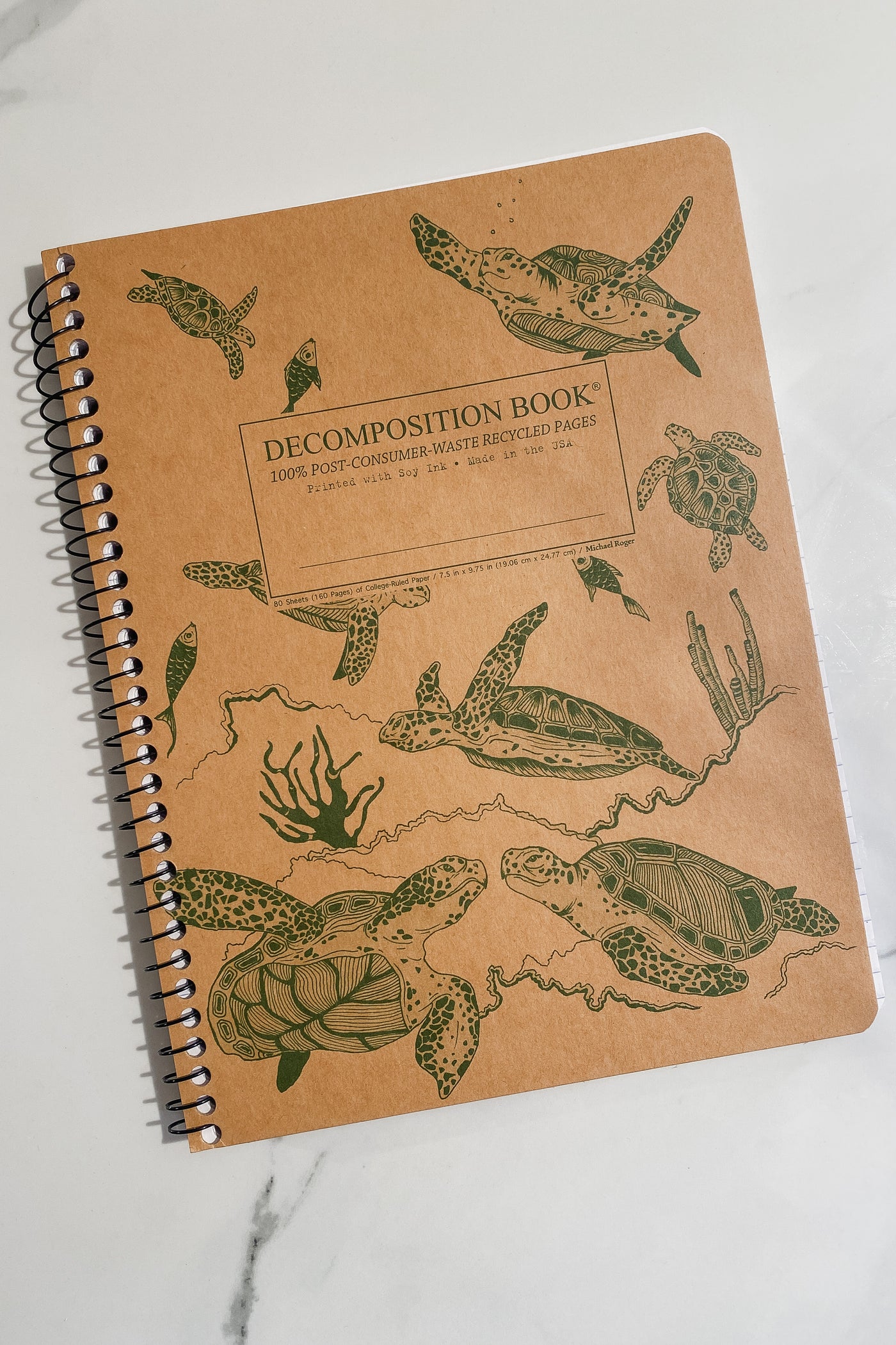 Decomposition Books Spiral Decomposition Notebook - Simple Good