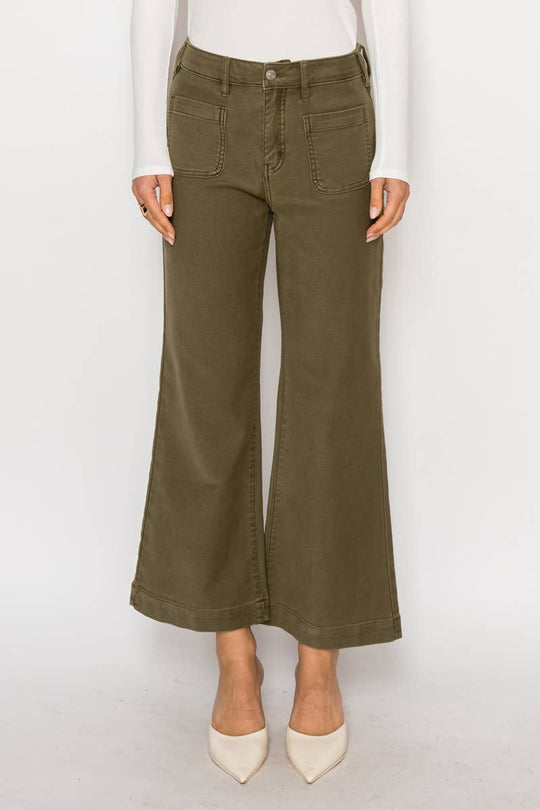 High Rise Palazzo Jeans