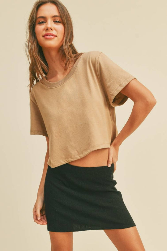 Short Cropped T-Shirt