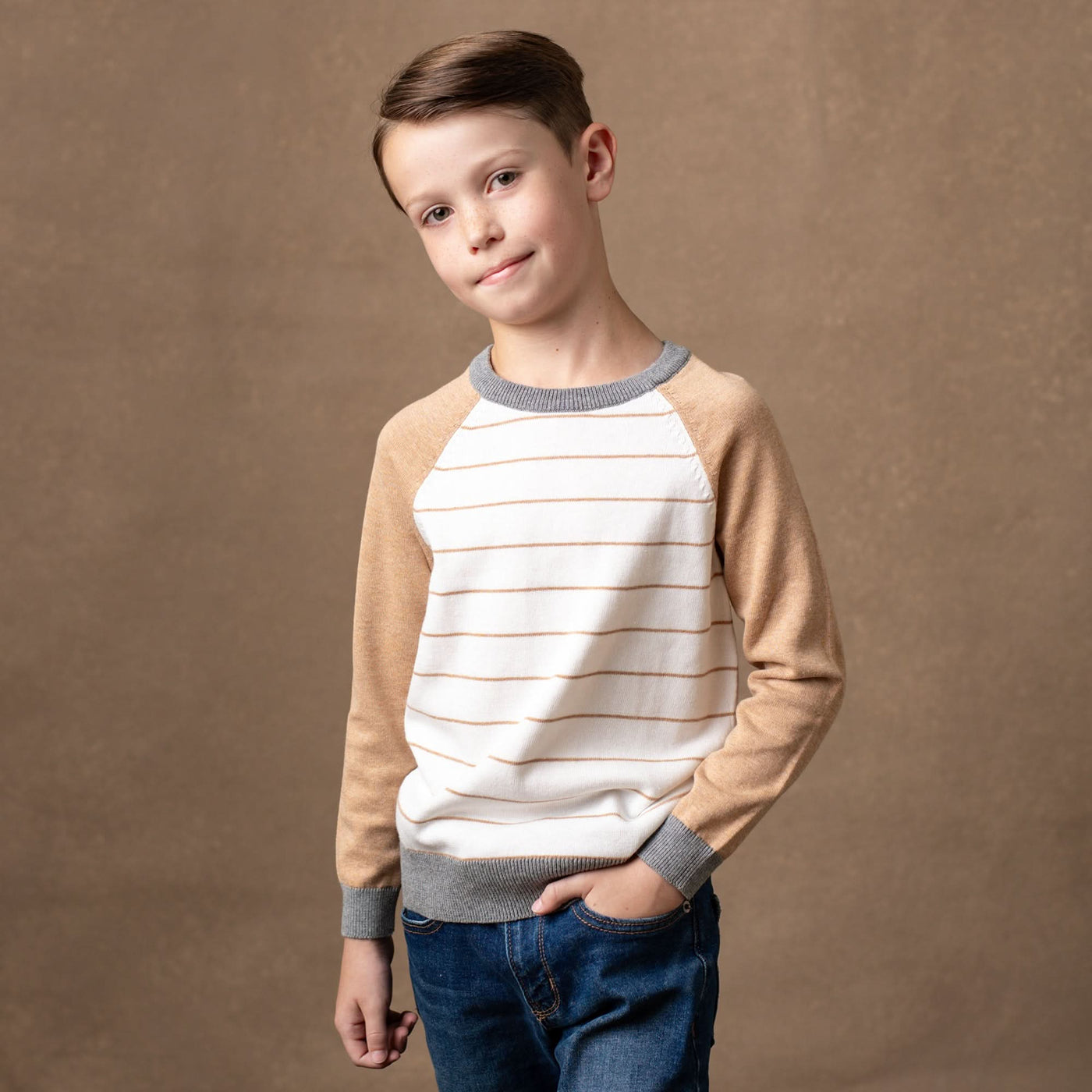 Organic Raglan Sweater