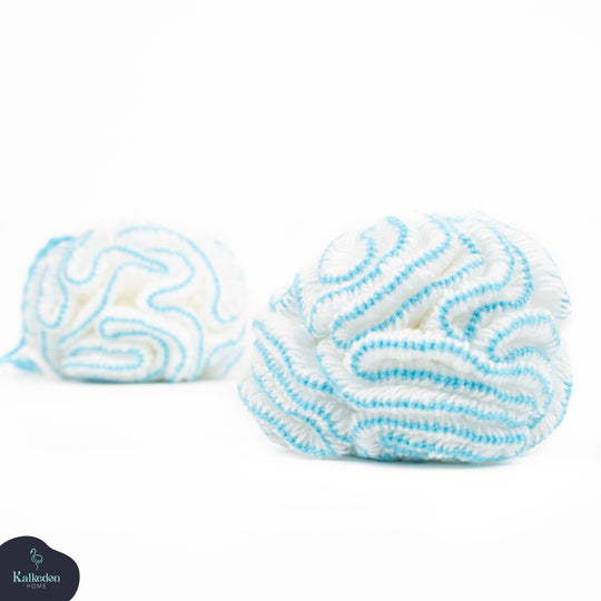 Organic Cotton Shower Pouf