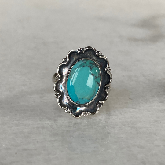 Sterling Silver Turquoise Statement Ring