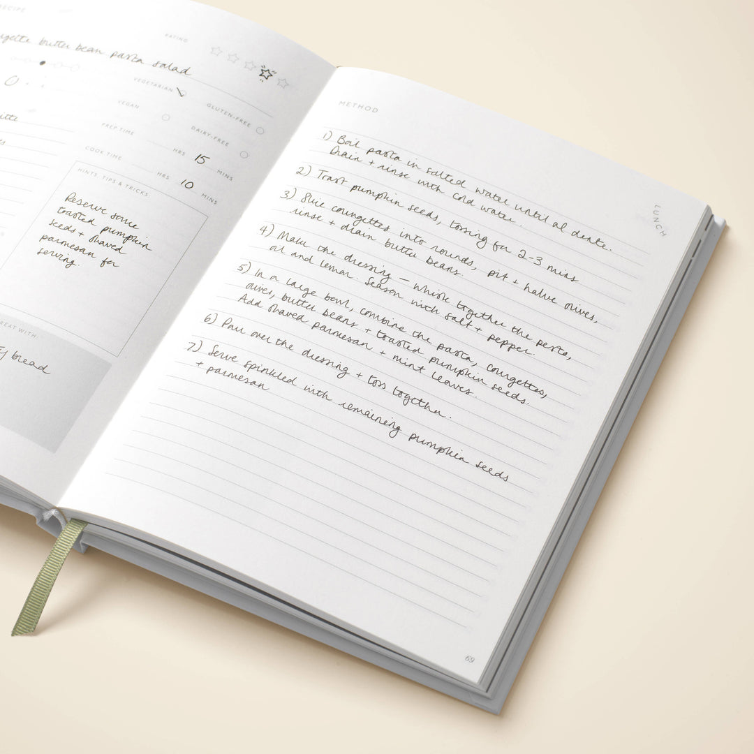 Guided Recipe Journal