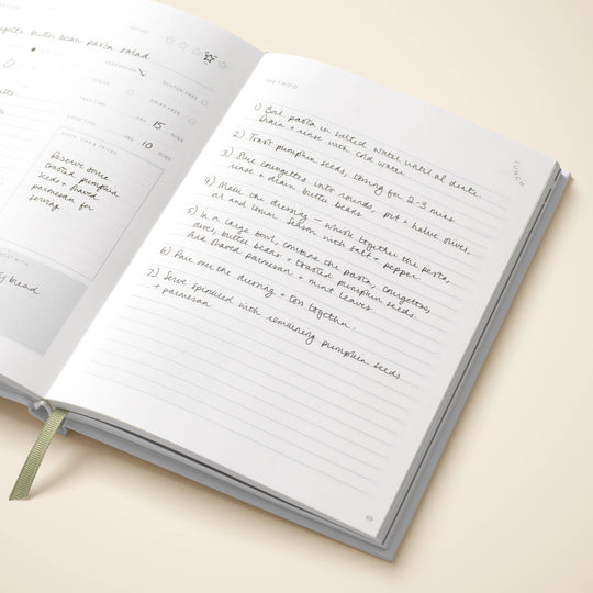 Guided Recipe Journal