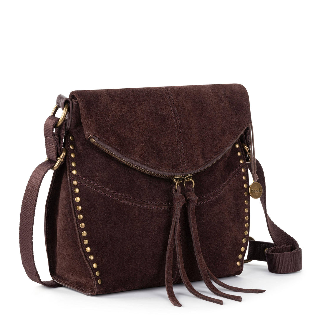 Silverlake Flap Crossbody Suede