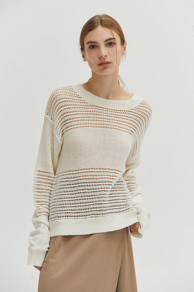 Donna Linen Cotton Pull Over