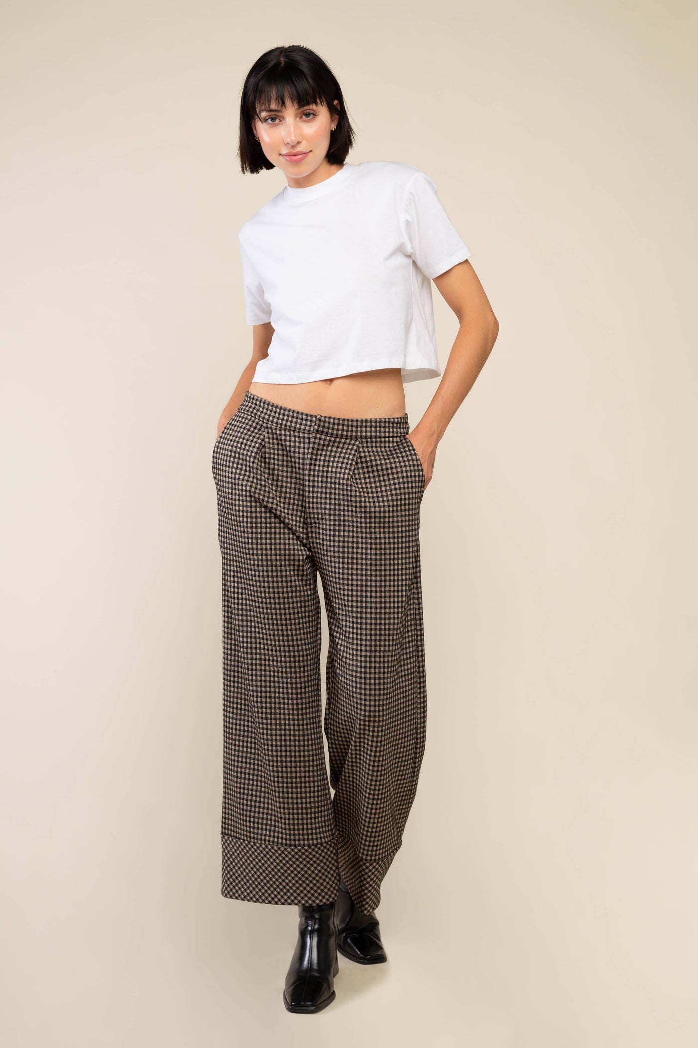 River Gingham Pant