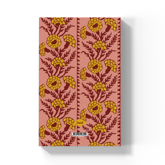 Pompom Carnation Soft Touch Classic Layflat Notebook Journal
