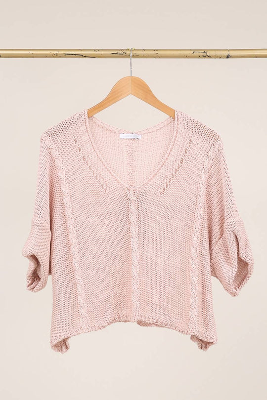 Cotton Knit Sweater
