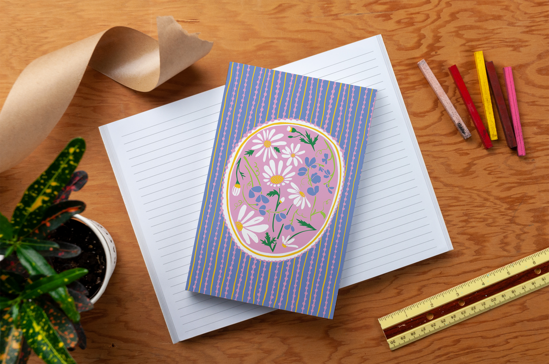 Daisy Cameo Classic Layflat Journal Notebook