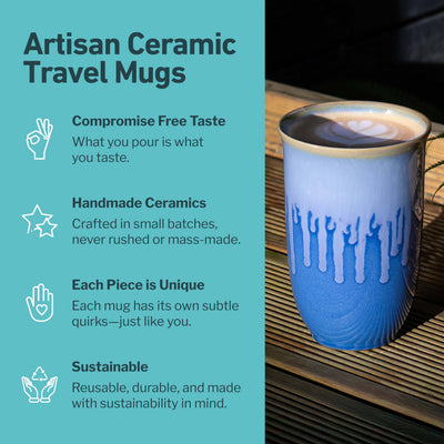 Neptune Ceramic Travel Mug