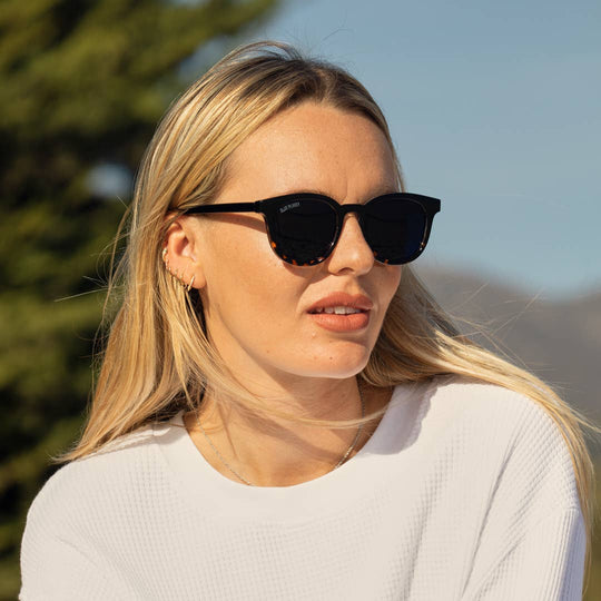 Gram Onyx To Walnut Tortoise Fade Sunglasses