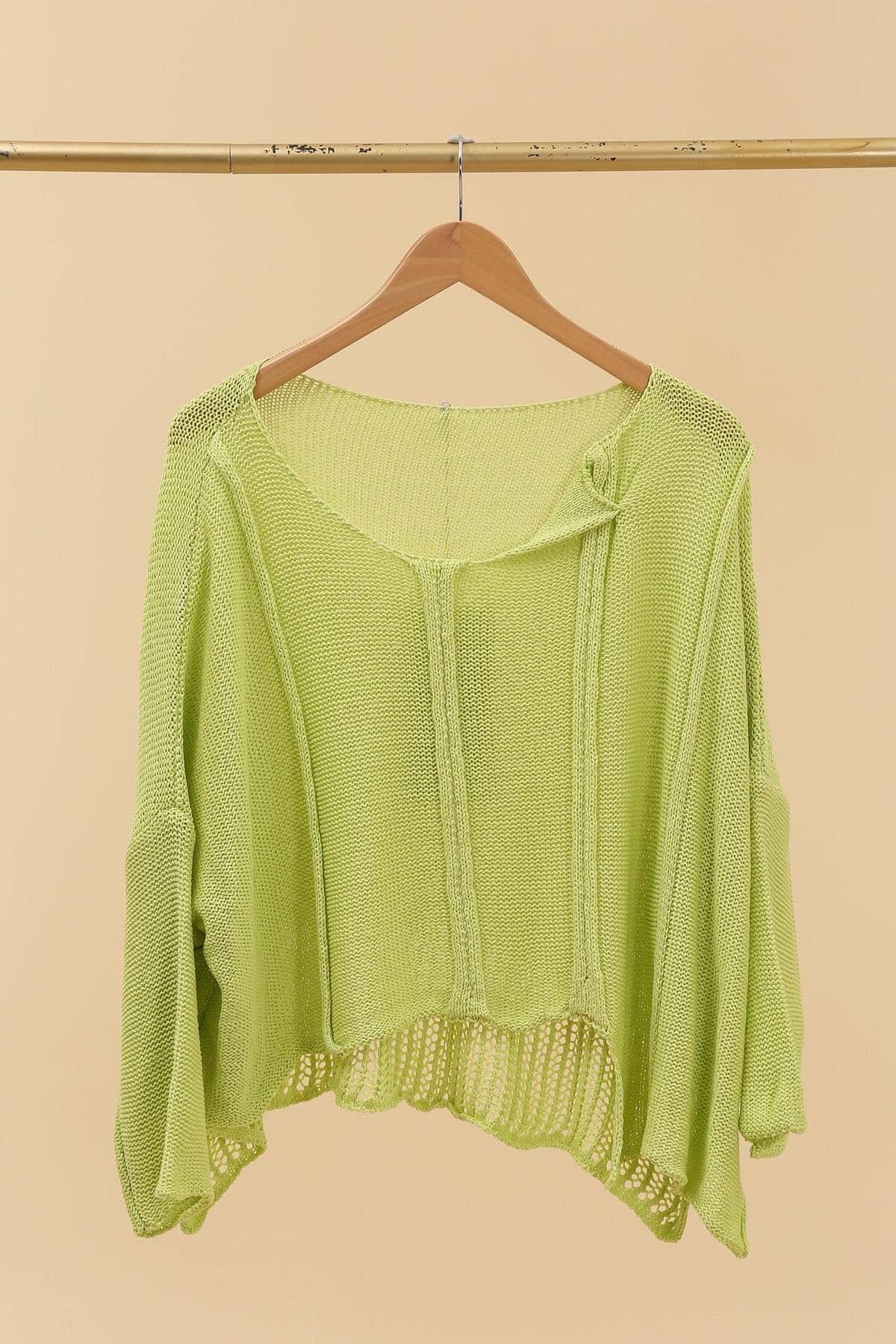 Lightweight Asymmetrical Sweater
