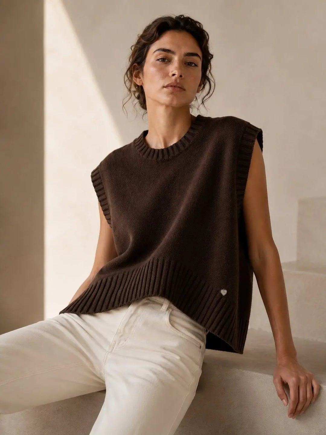Boxy Knit Vest