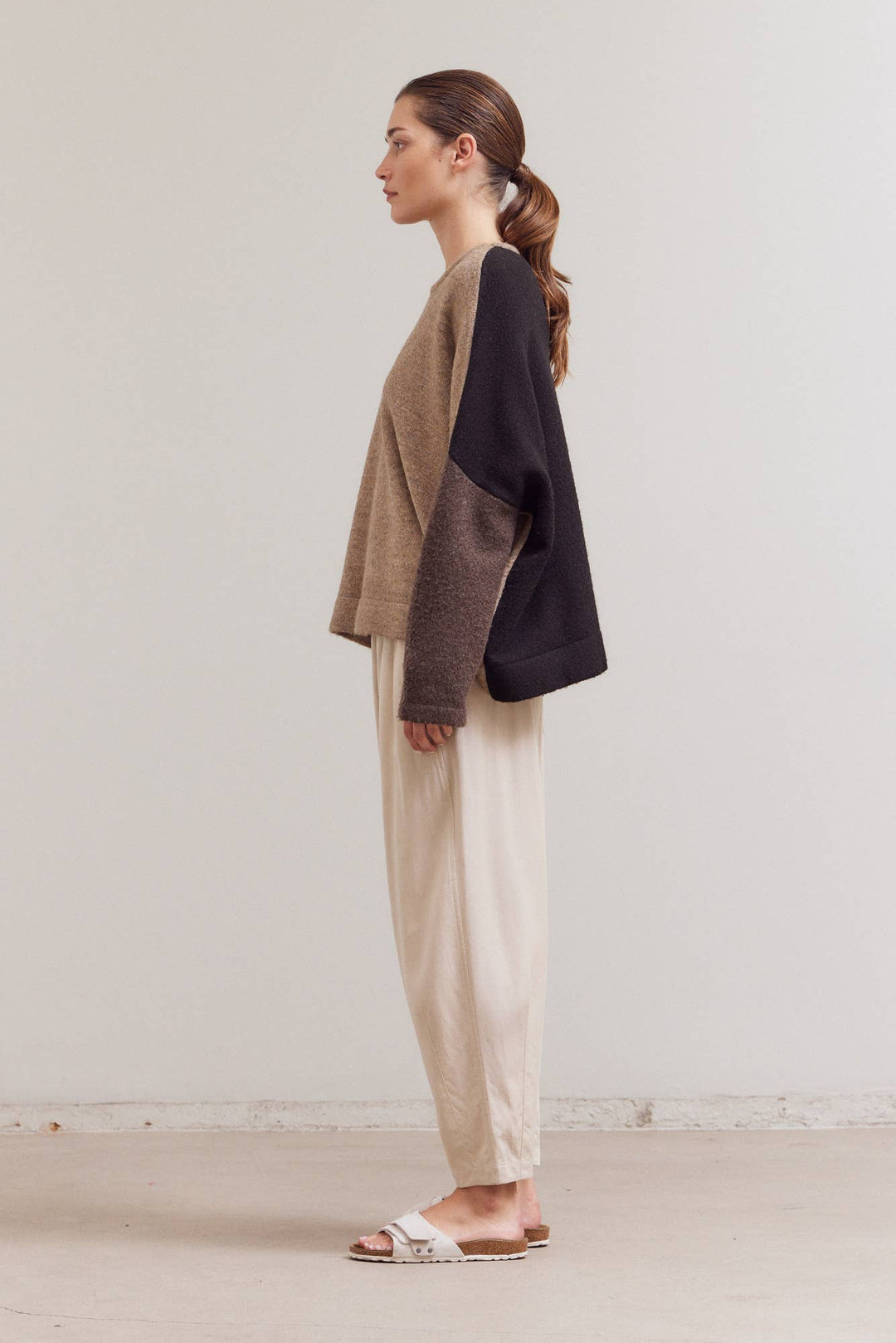 Color Block Pullover