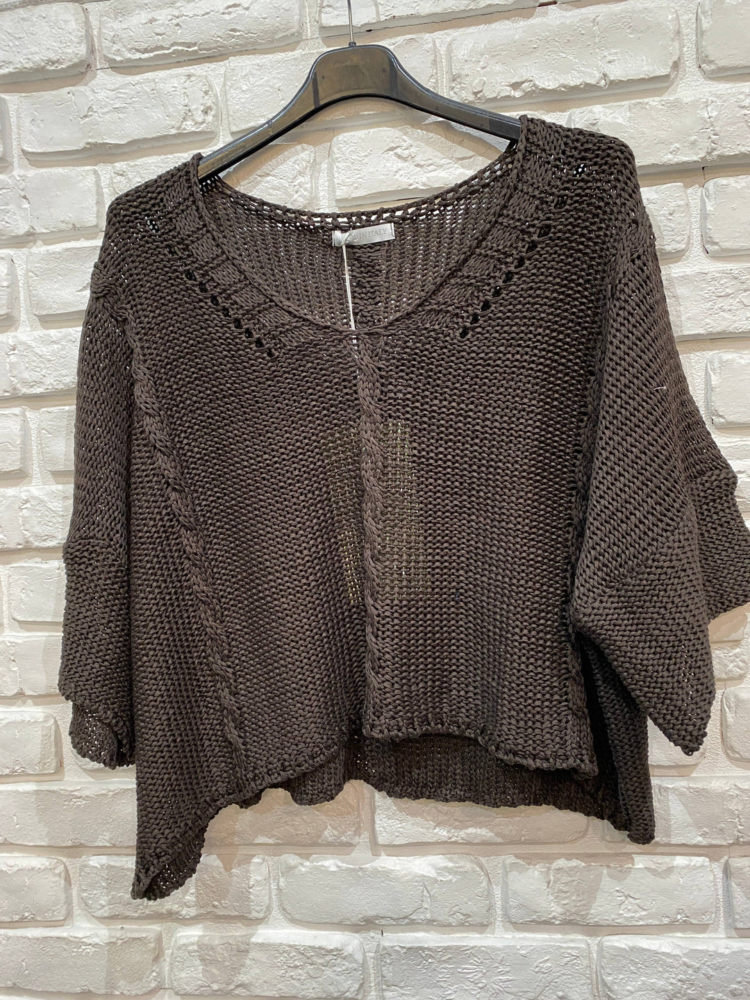 Cotton Knit Sweater