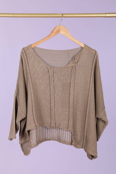 Lightweight Asymmetrical Sweater