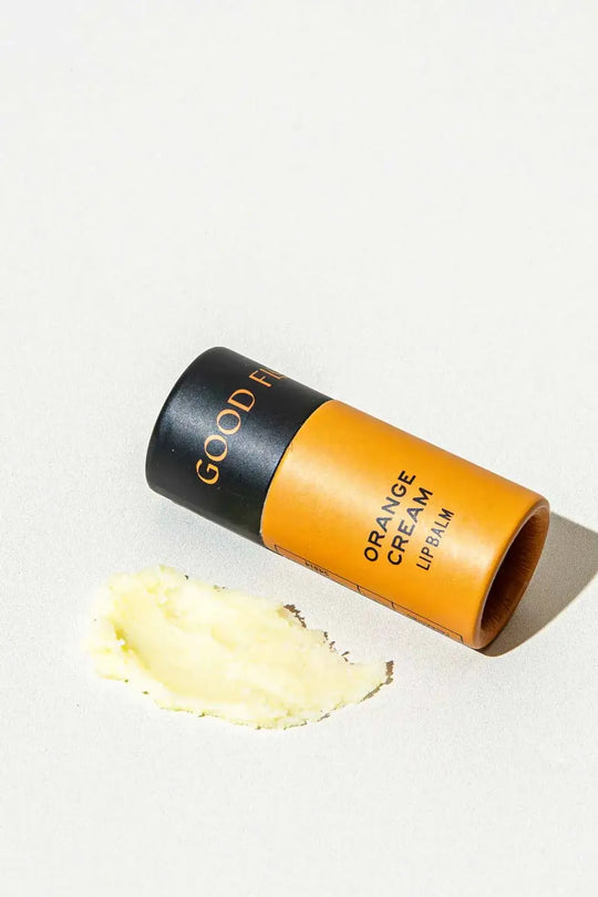 Orange Cream Organic Lip Balm / 0.3 oz Biodegradable Tube