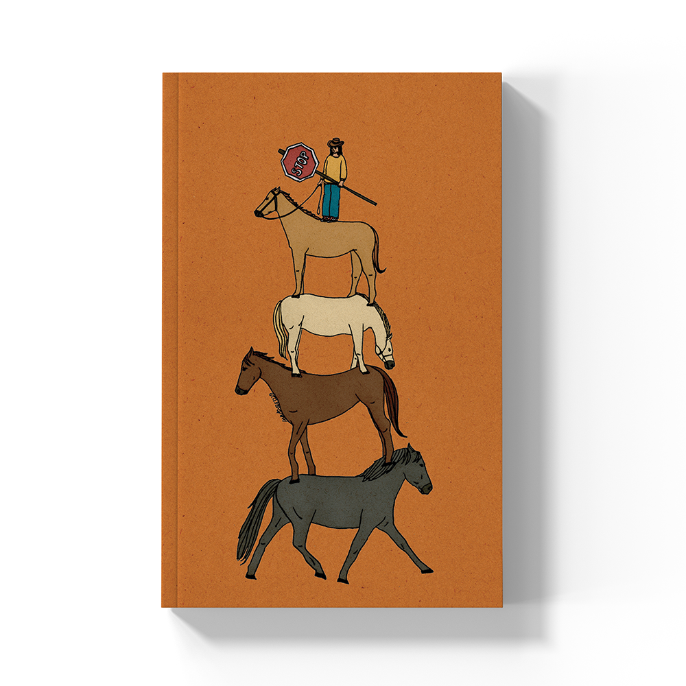 Hold Your Horses Soft Touch Classic Layflat Journal LFC2678L