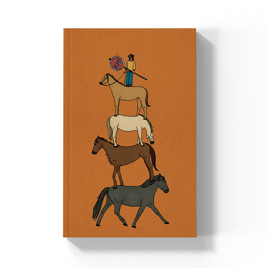 Hold Your Horses Soft Touch Classic Layflat Journal LFC2678L