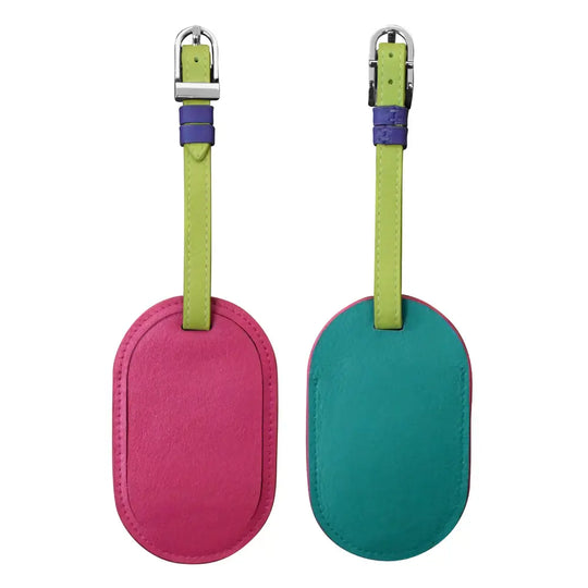 Round Luggage Tag
