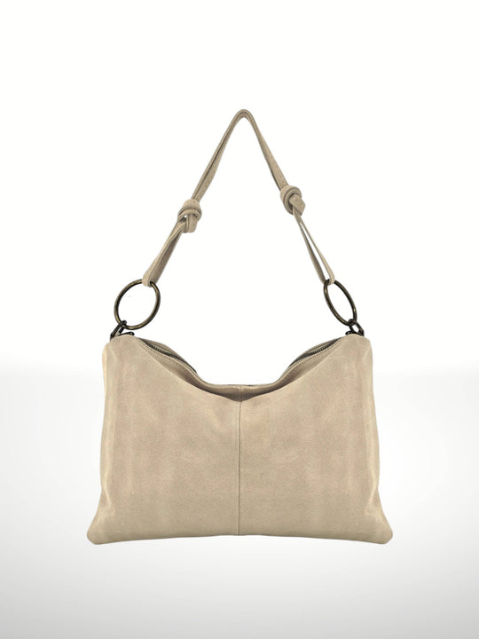 Gilda Suede Leather Bag