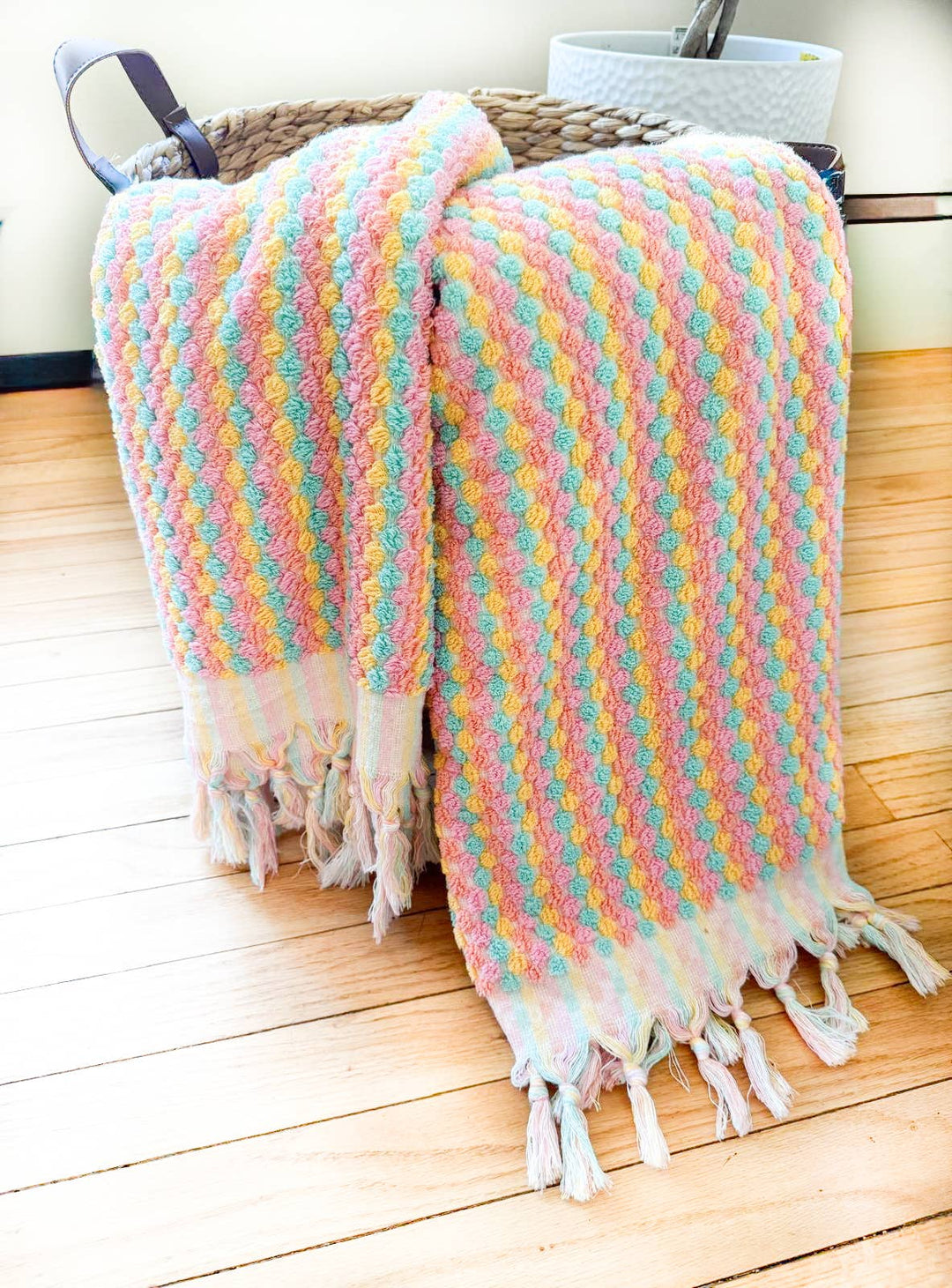 Pom Pom Thick Turkish Towel