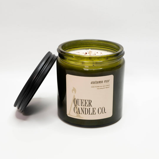 Autumn Rose Candle