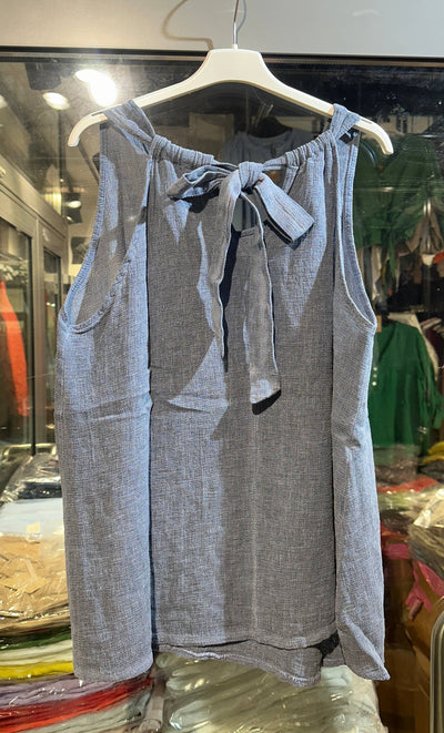 Tank Top with Tie in Back