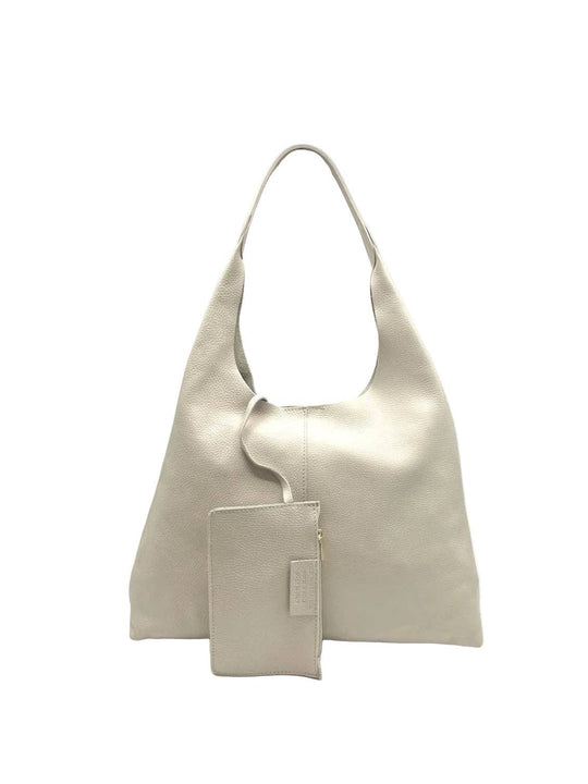Women's Genuine Italian Leather Hobo Bag