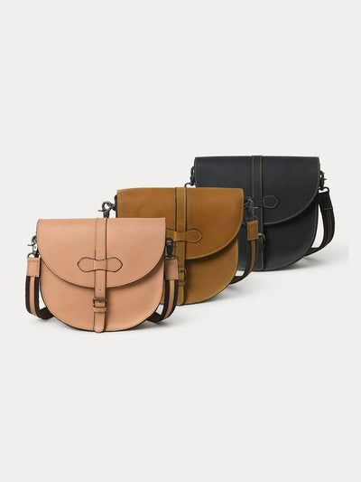 Le Papillon Anna Black Leather Handbag - Simple Good