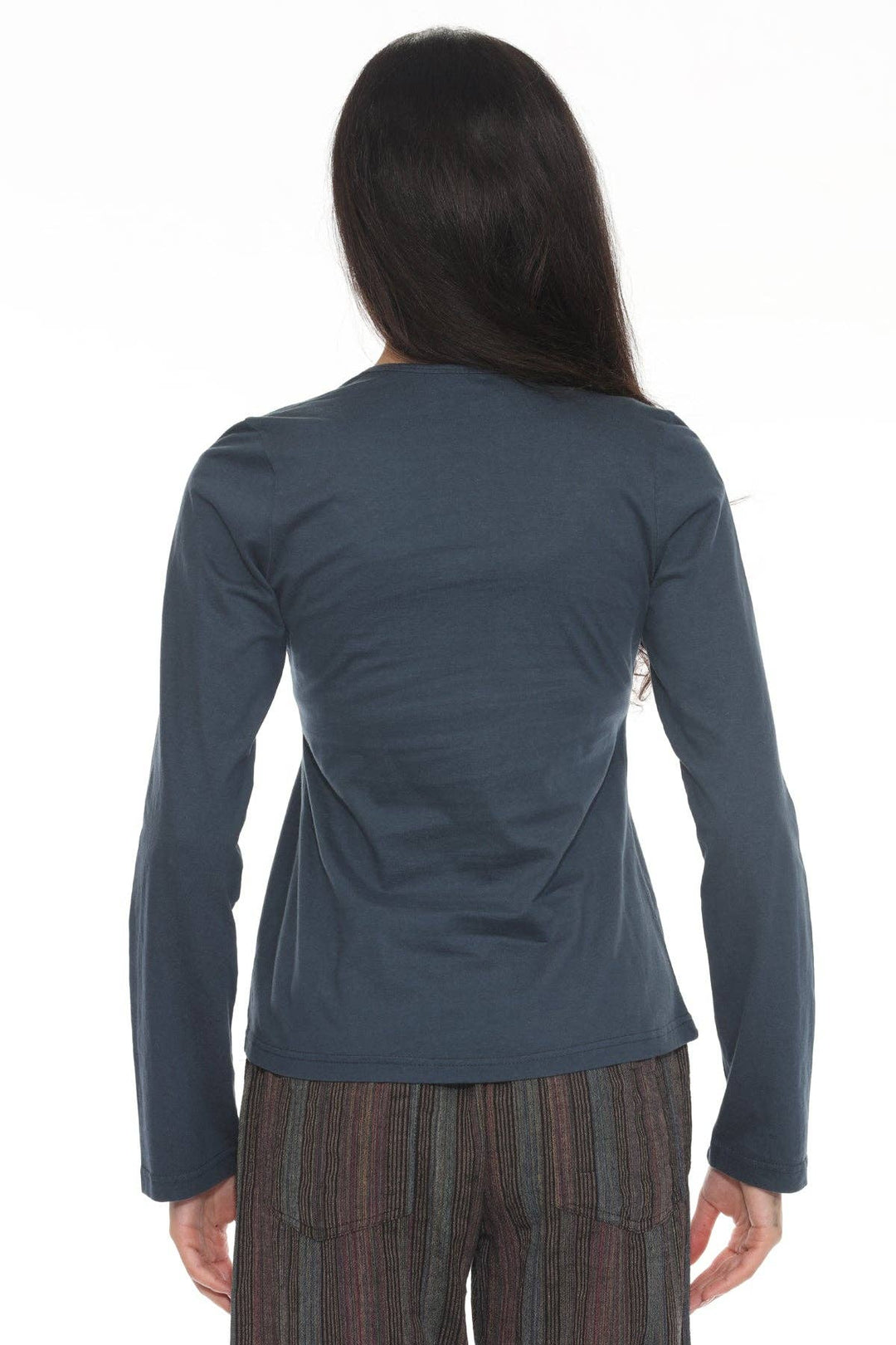Nirvana Henley Long Sleeve Tee