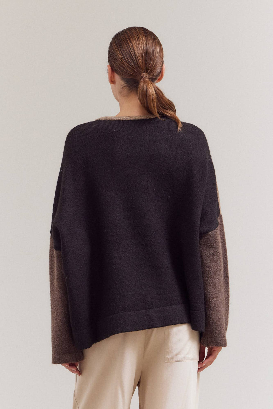 Color Block Pullover