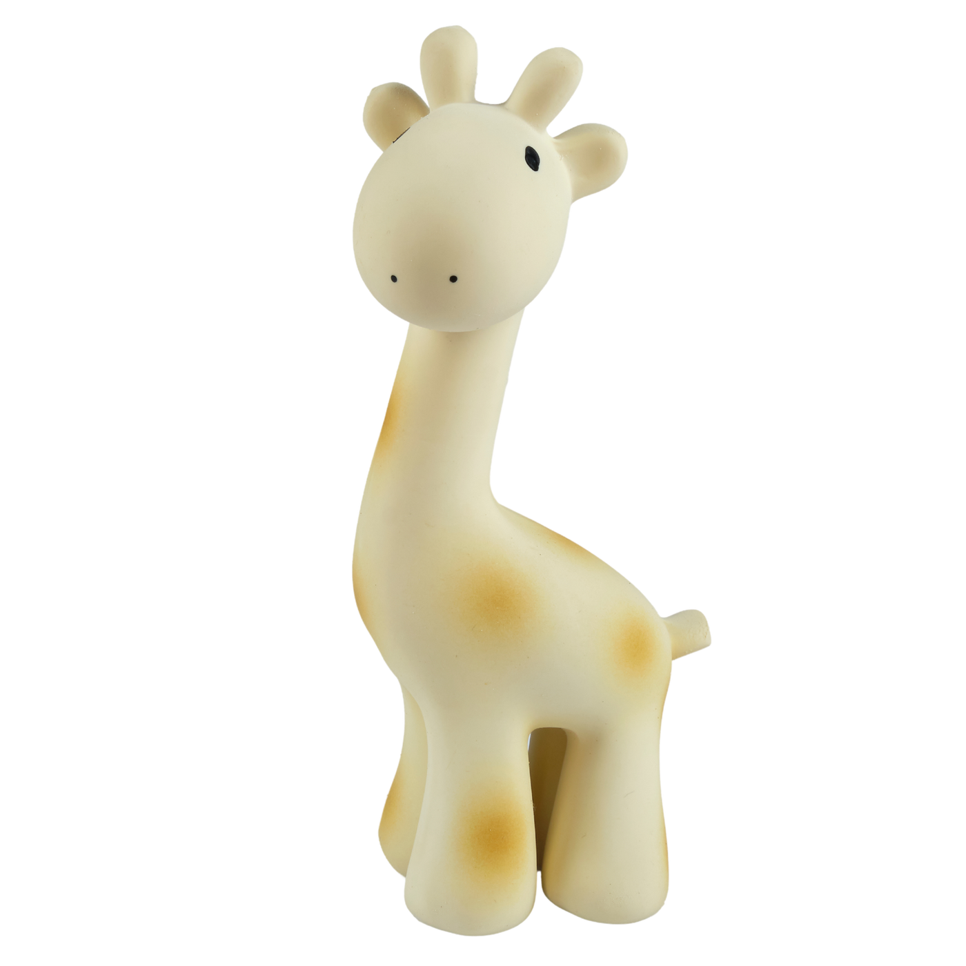Tikiri Toys LLC Giraffe Natural Organic Rubber Teether, Rattle & Bath Toy - Simple Good