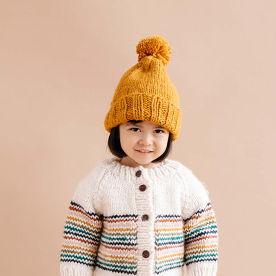 Retro Stripe Baby Sweater