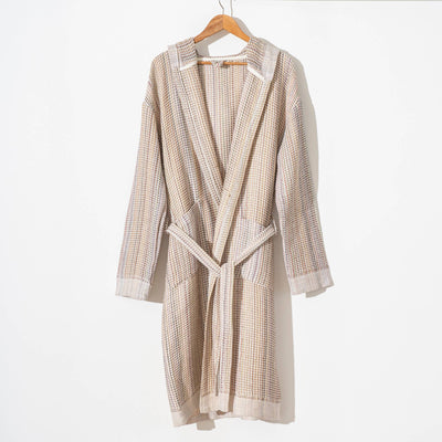 Turkish Cotton Light-Weight Hooded Robe