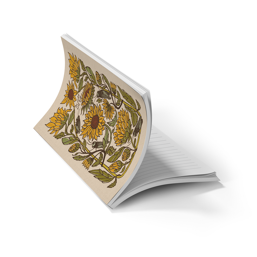 Sunflower Soft Touch Classic Layflat Notebook