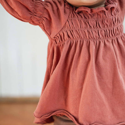 Smocked Toddler Tunic Set