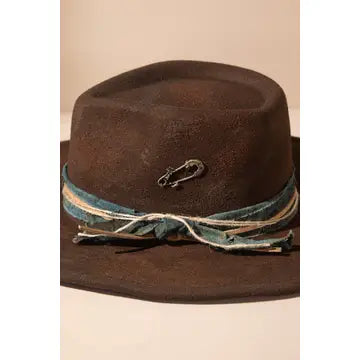 Vintage Versatile Shapeable Cowgirl & Fedora Hat
