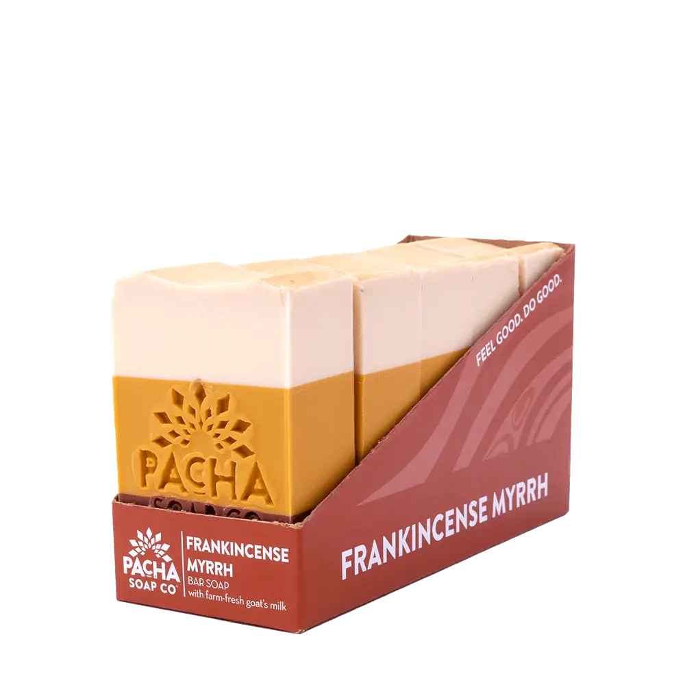 Pacha Frankincense Myrrh Bar Soap