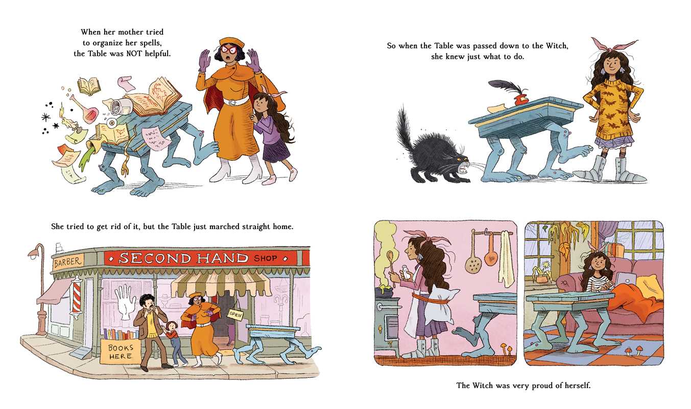 Witch's Table (A Funny, Magical Picture Book for Kids) by Melinda Beatty