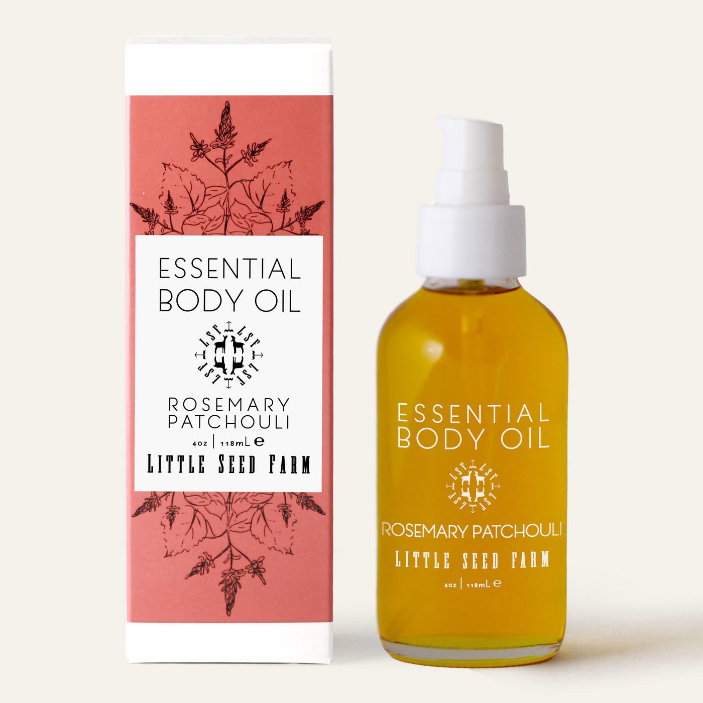 Rosemary Patchouli Essential Body Oil