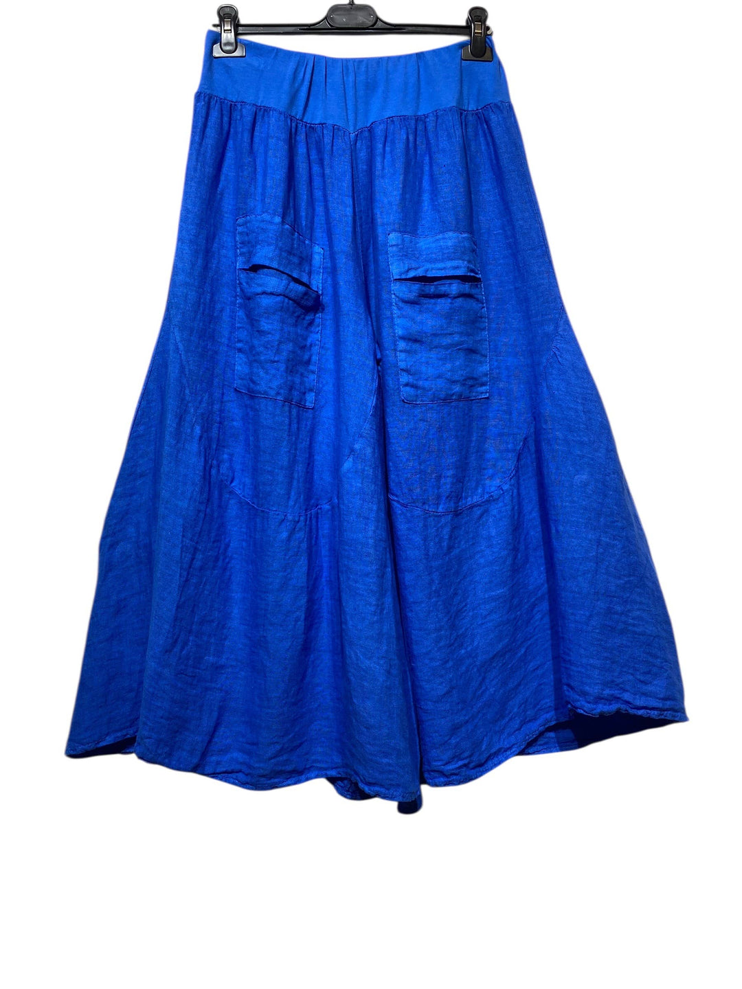 Wide Leg Linen Capris