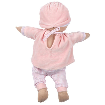 Cherub Baby Girl with Pink Dress