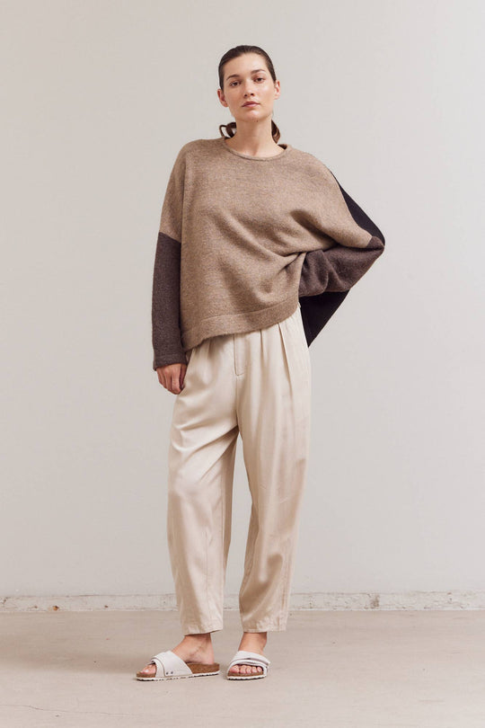 Color Block Pullover