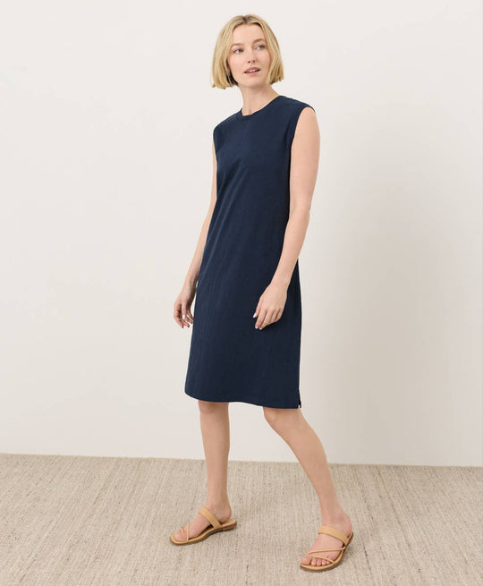 Soft-Slub Essential Easy Muscle Tee Dress