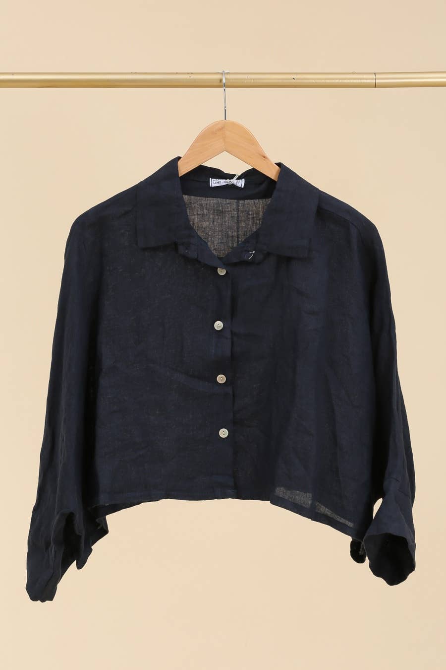 Boxy Linen Button Up