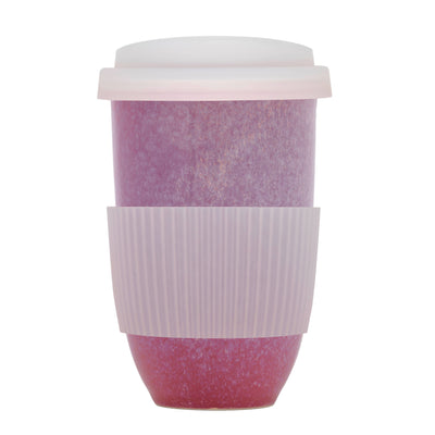 Astral Bloom Ceramic Travel Mug