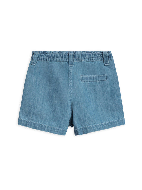 Organic Luke Chambray Shorts for Infants