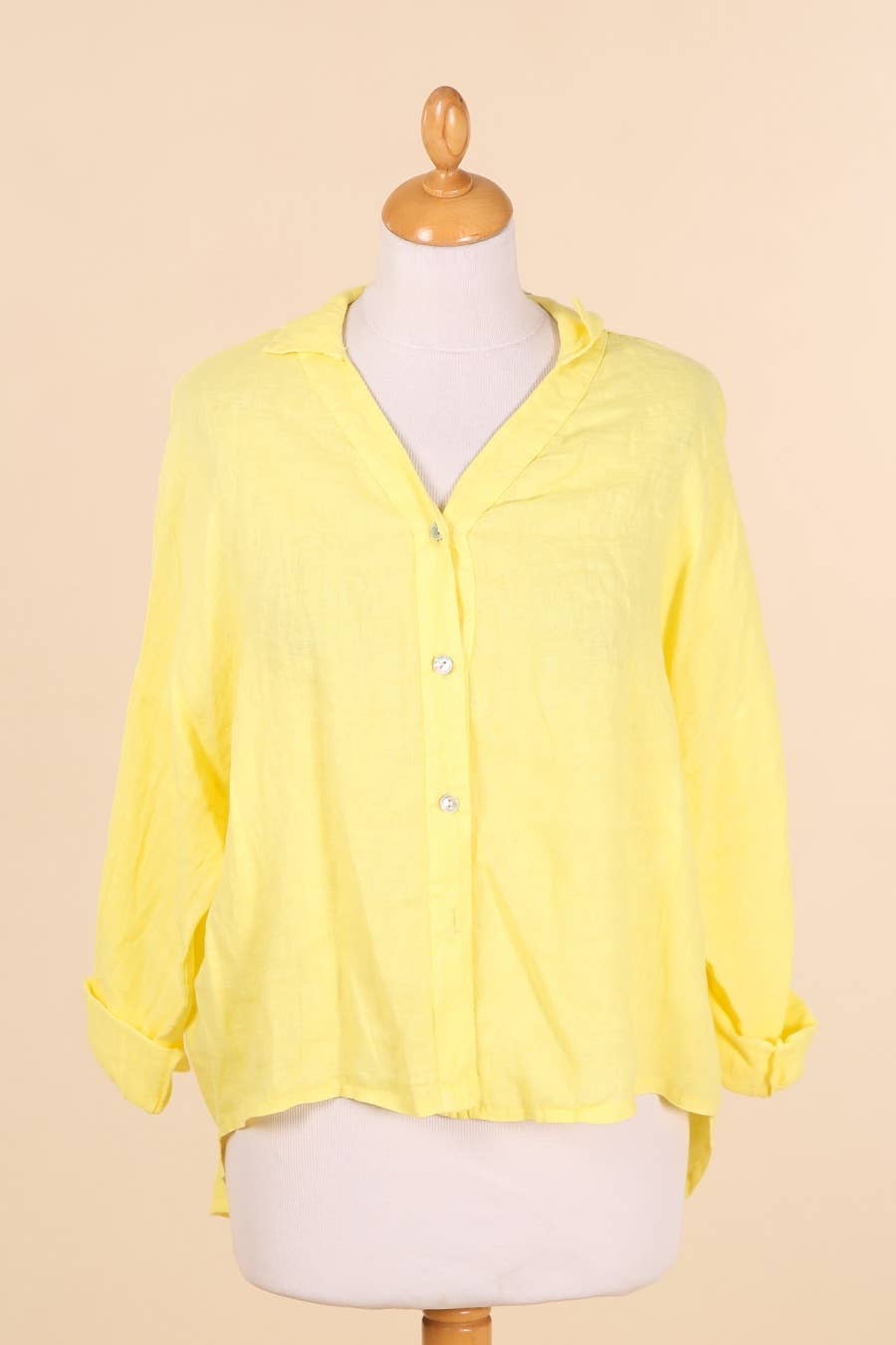 Standard Italian Linen Button Up